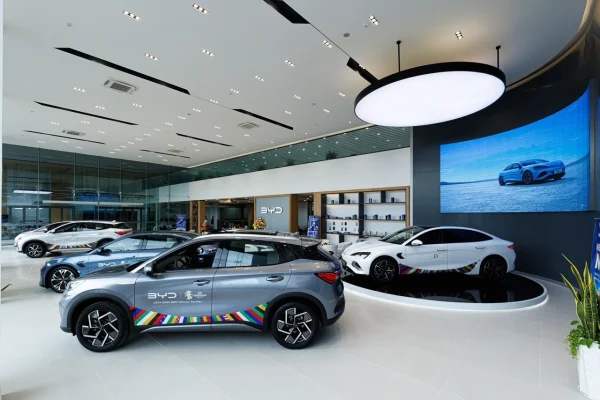 Showroom BYD Hà Nội – Không gian trưng bày hiện đại chuẩn Quốc Tế