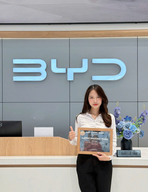 Phương Thảo BYD Long Biên - Tư vấn viên mua xe BYD tận tâm, giá tốt